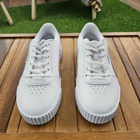 Puma women's Carina 2.0 sneaker all white - Picture 1 of 7